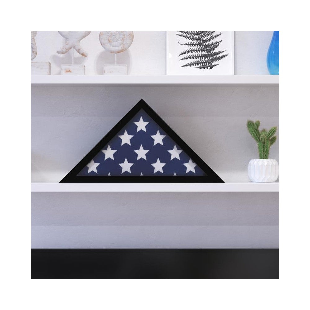Black 9.5 x 5 Flag Case