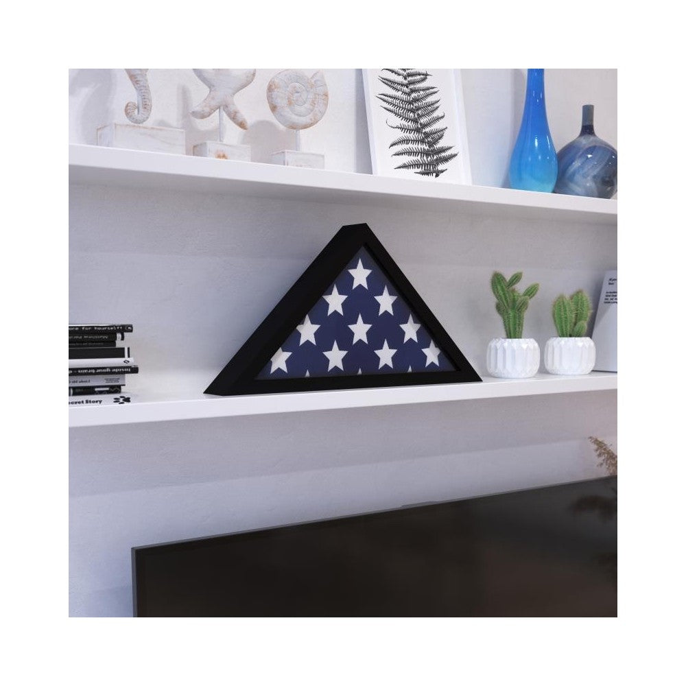Black 9.5 x 5 Flag Case