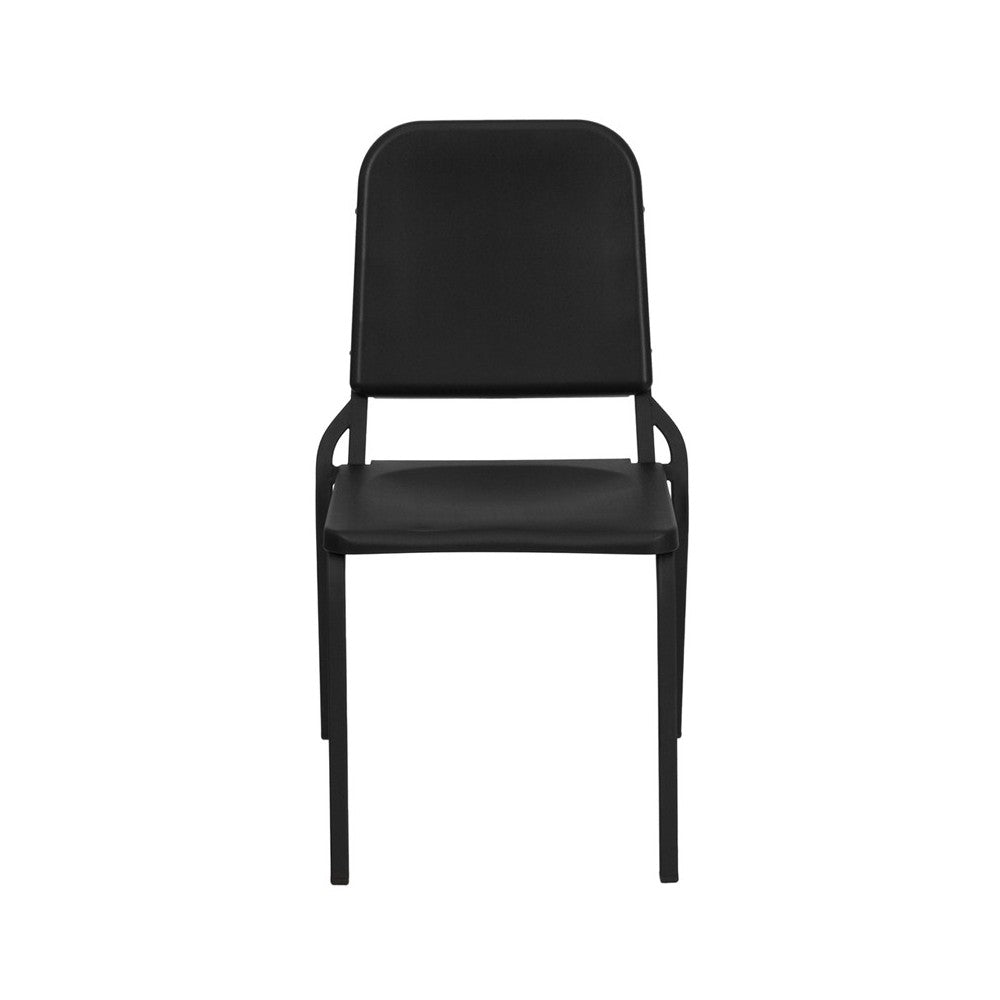 Black High Density Stackable Melody Band/Music Chair