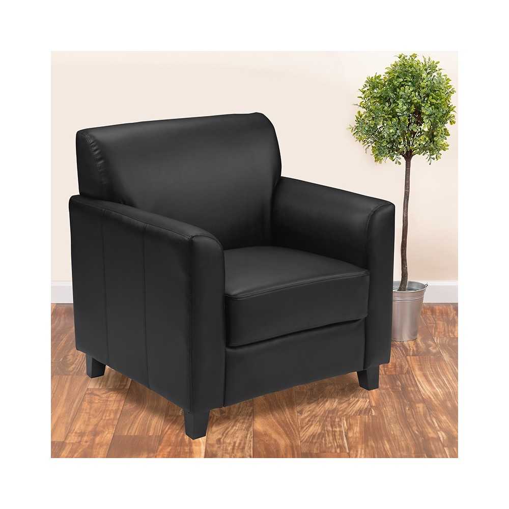 Black LeatherSoft Chair