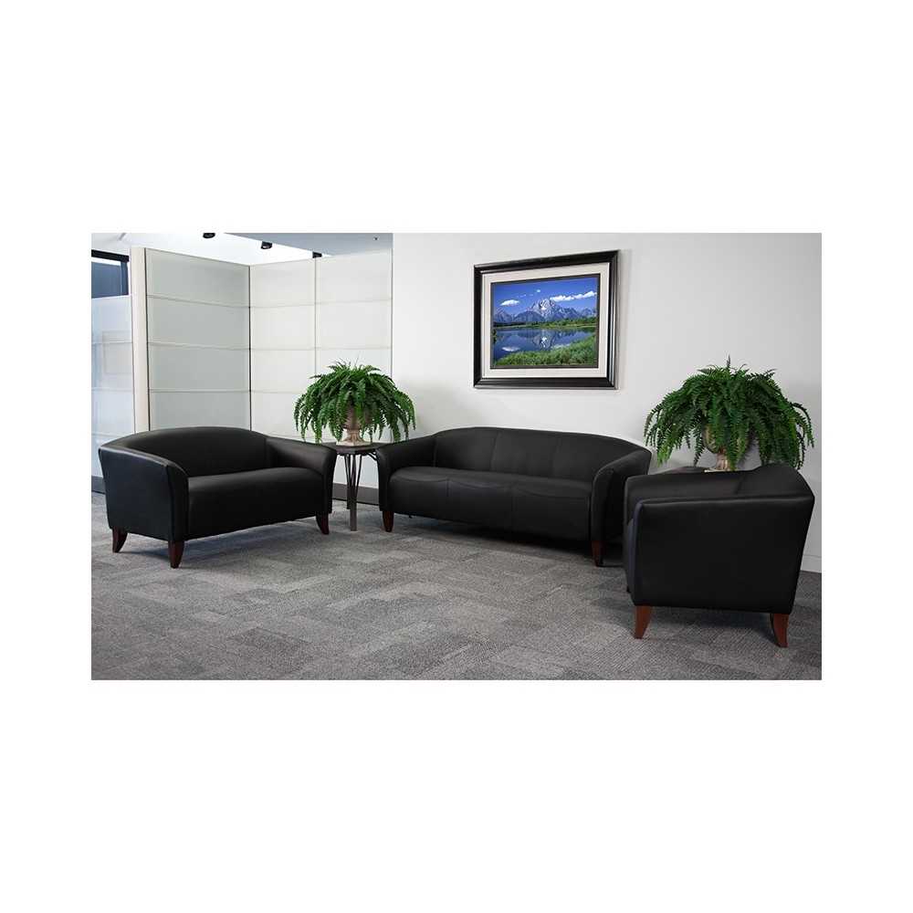 Black LeatherSoft Chair