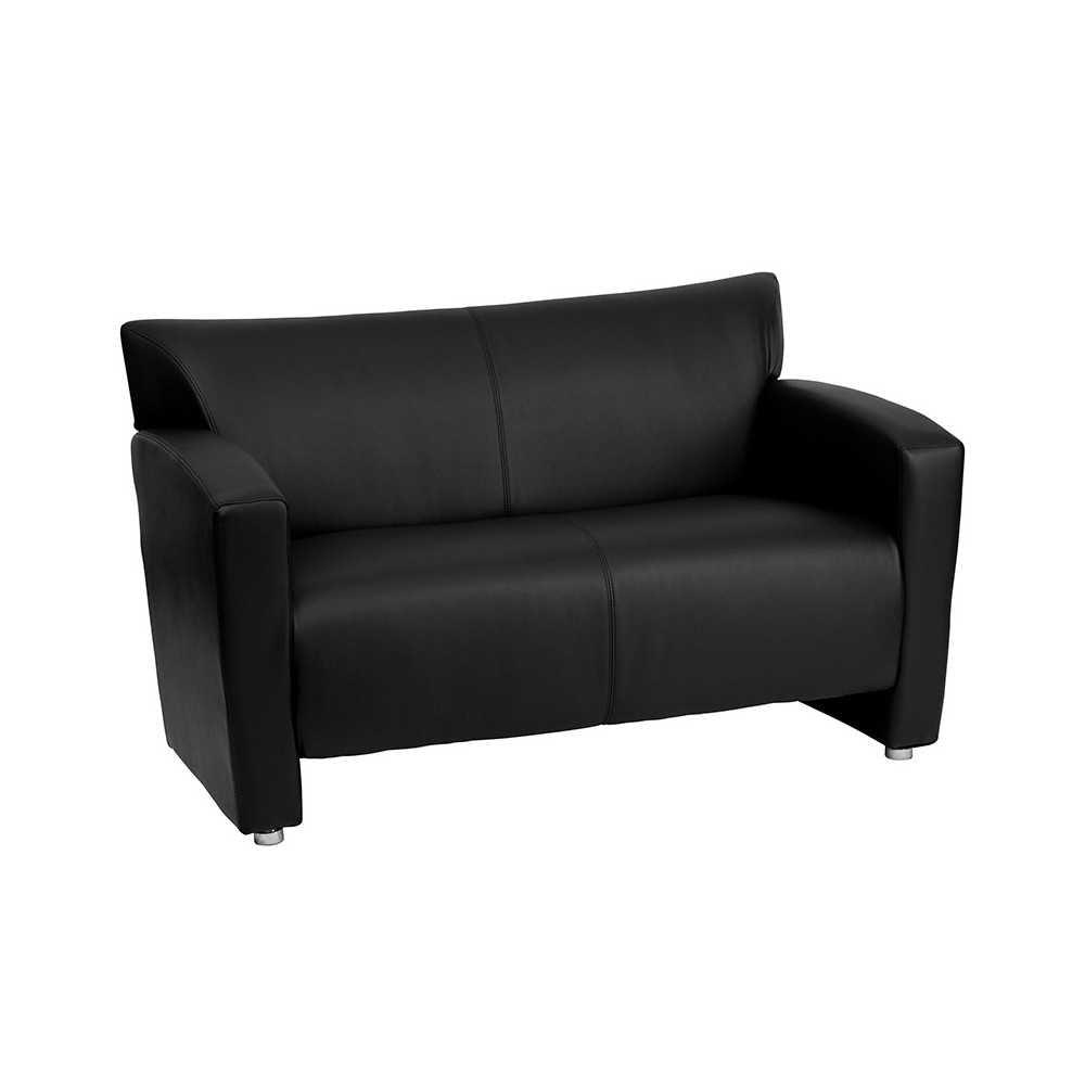 Black LeatherSoft Loveseat
