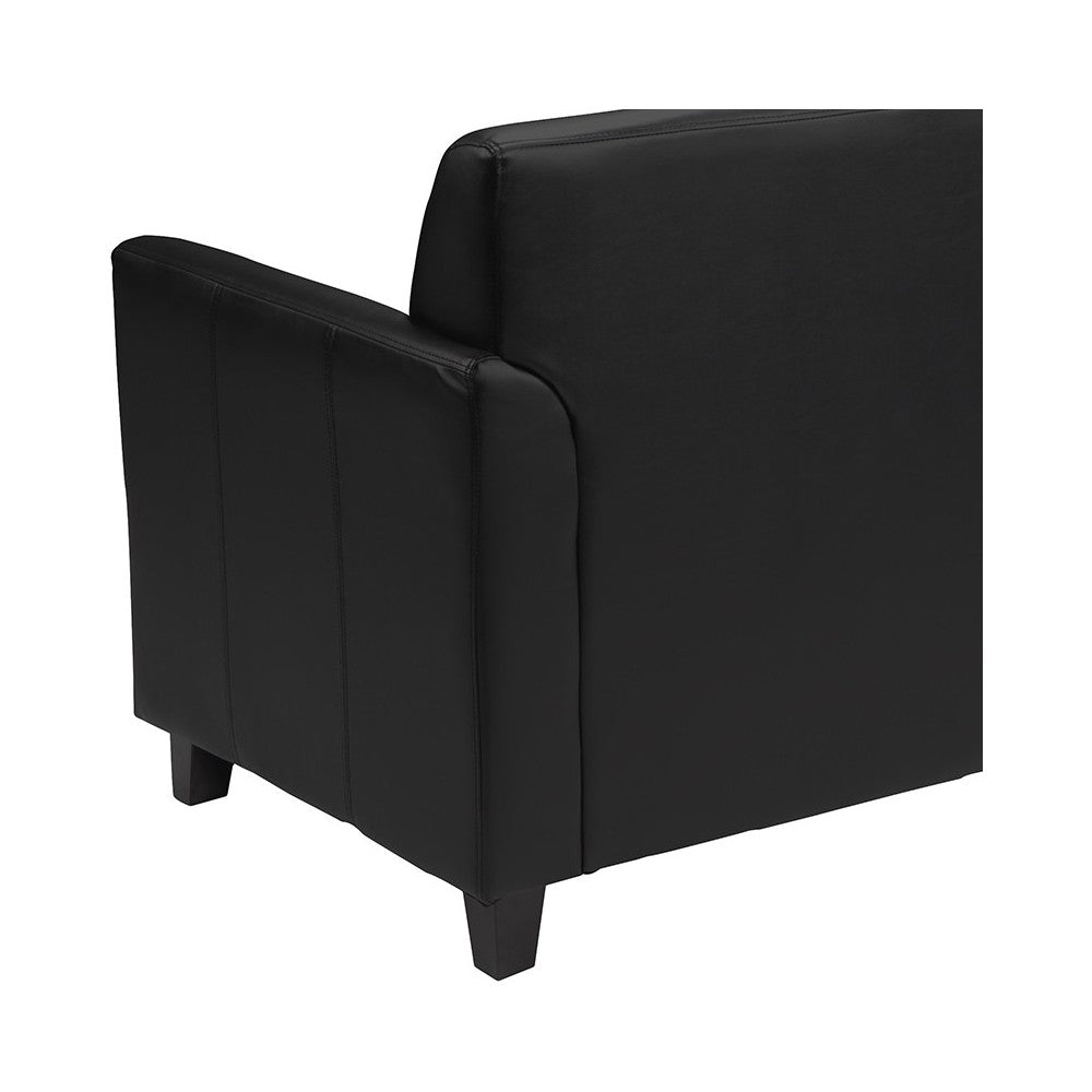 Black LeatherSoft Loveseat