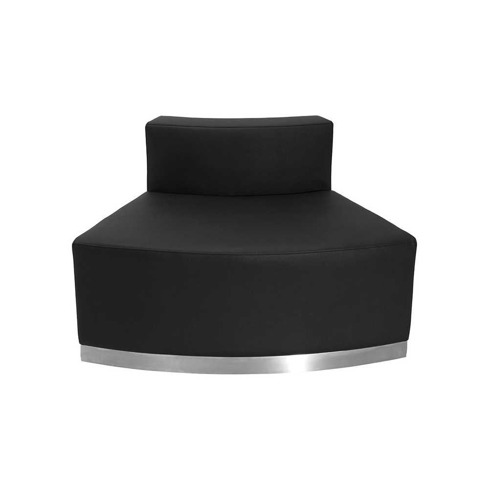 Black LeatherSoft Reception Configuration, 4 Pieces