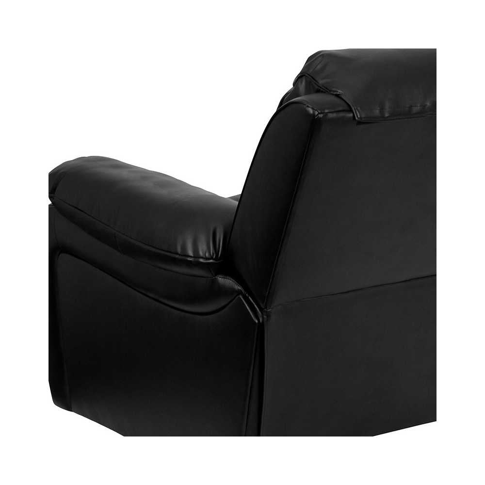 Black LeatherSoft Rocker Recliner