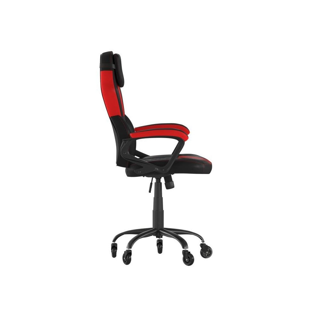 Black & Red Chair-Skate Wheels