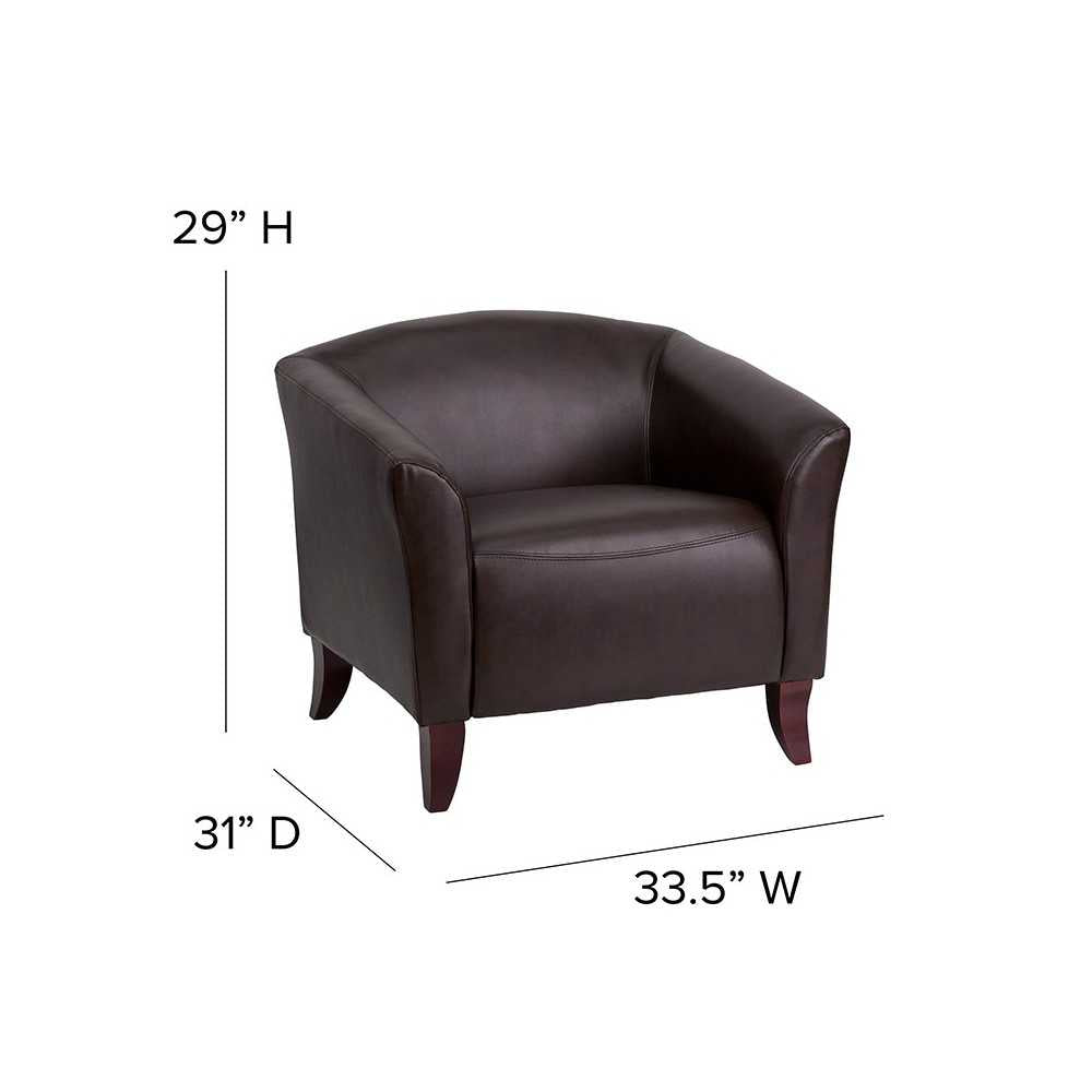 Brown LeatherSoft Chair