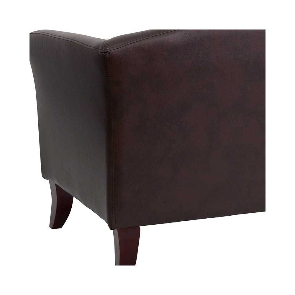 Brown LeatherSoft Chair