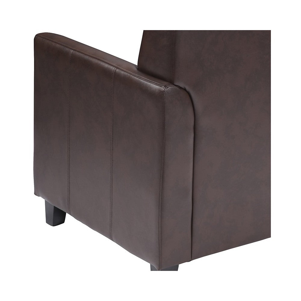 Brown LeatherSoft Chair