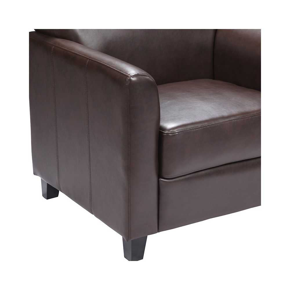 Brown LeatherSoft Chair