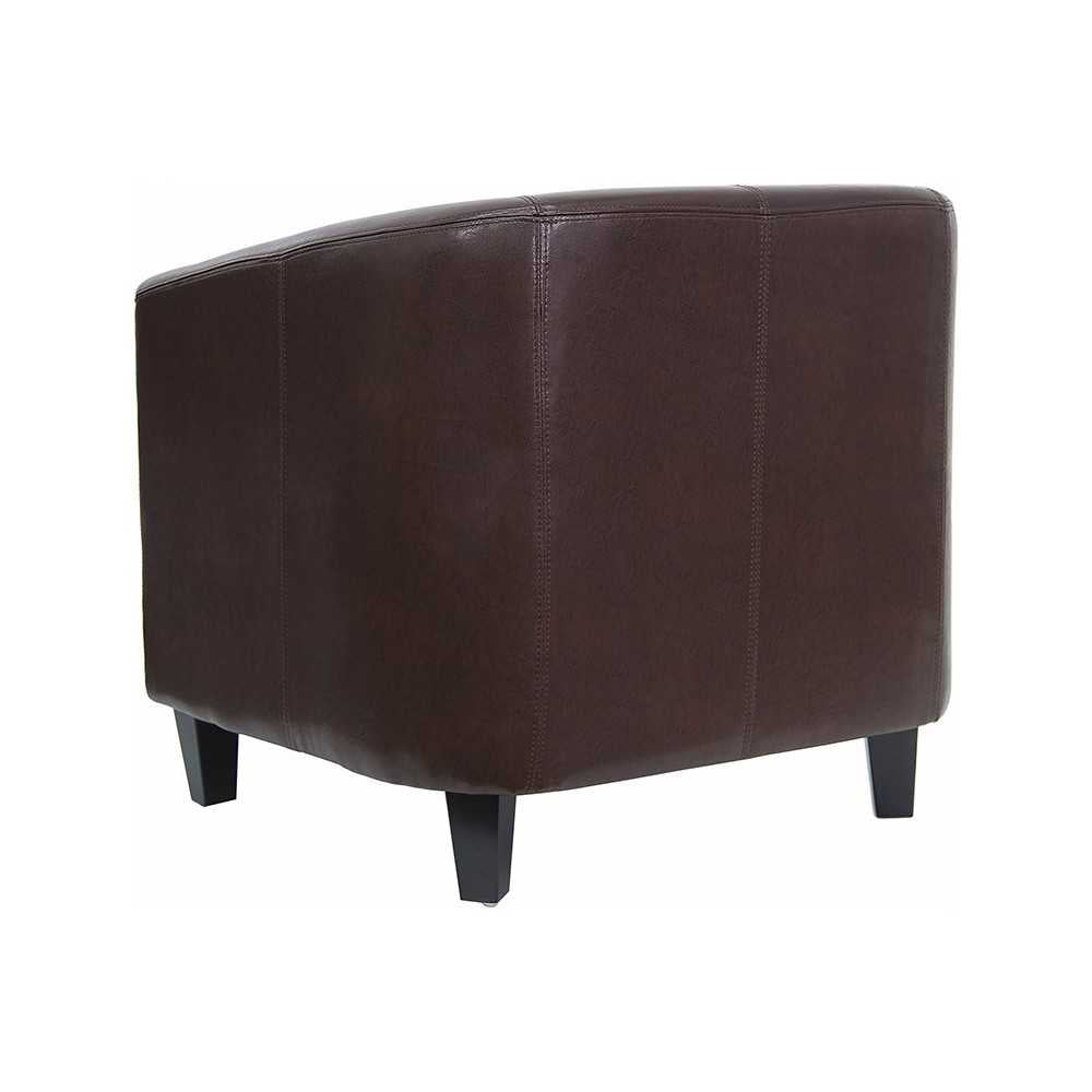 Brown LeatherSoft Lounge Chair