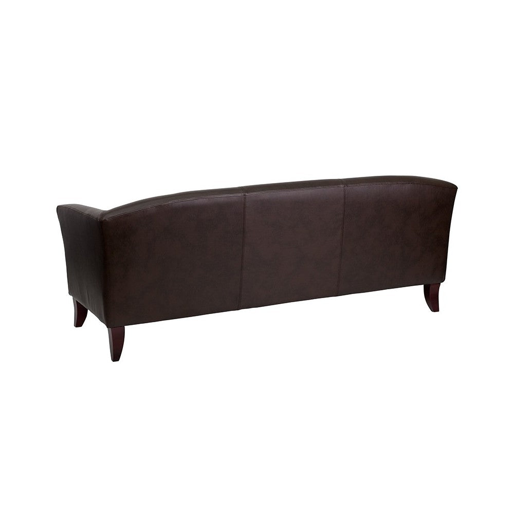 Brown LeatherSoft Sofa