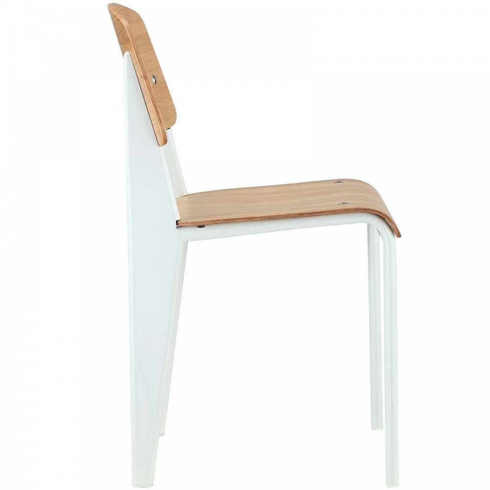 Cabin Dining Side Chair, Natural White