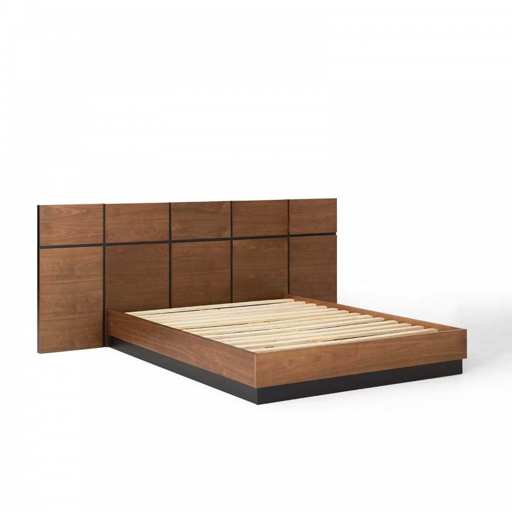 Caima 5-Piece Bedroom Set, Walnut, MOD-6300-WAL-SET