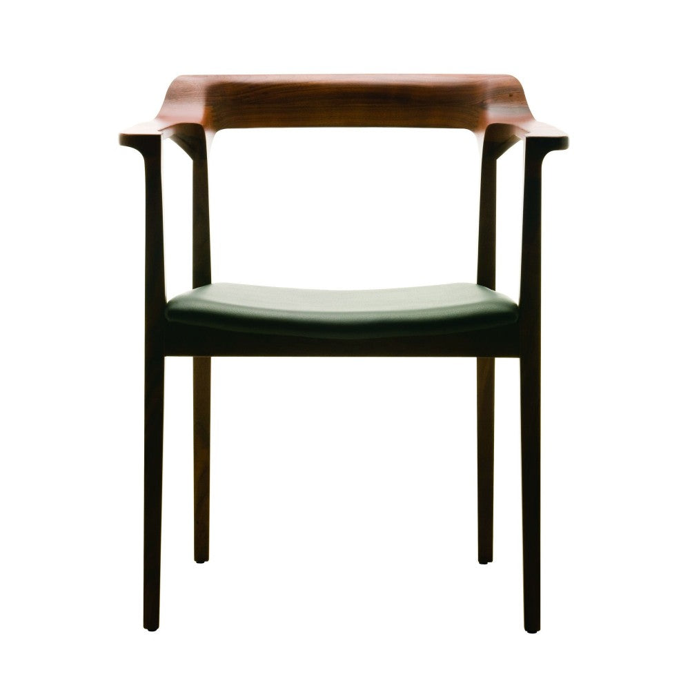 Caitlan Black Leather Dining Chair, HGEM225