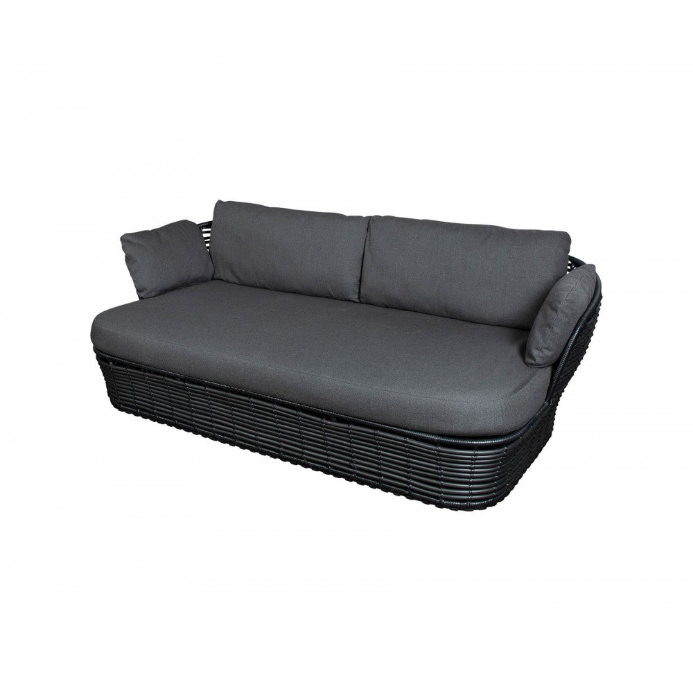 Cane-line Basket 2-seater sofa, 55200GAITG