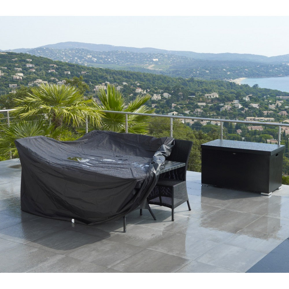 Cane-line Cover 10: Dining tables max 63 in, incl. 4 chair, 5610S