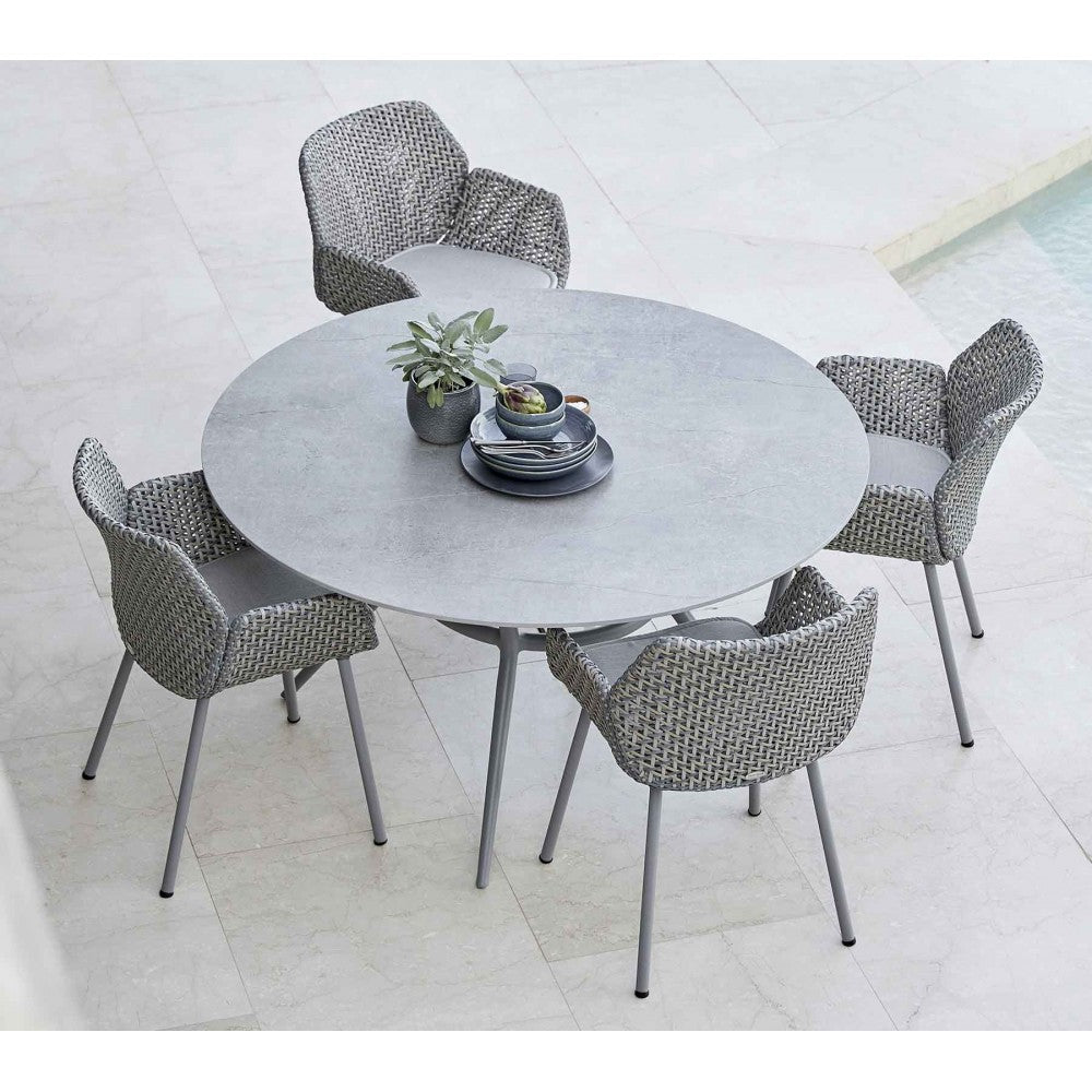 Cane-line Joy dining table base round, 50202AI