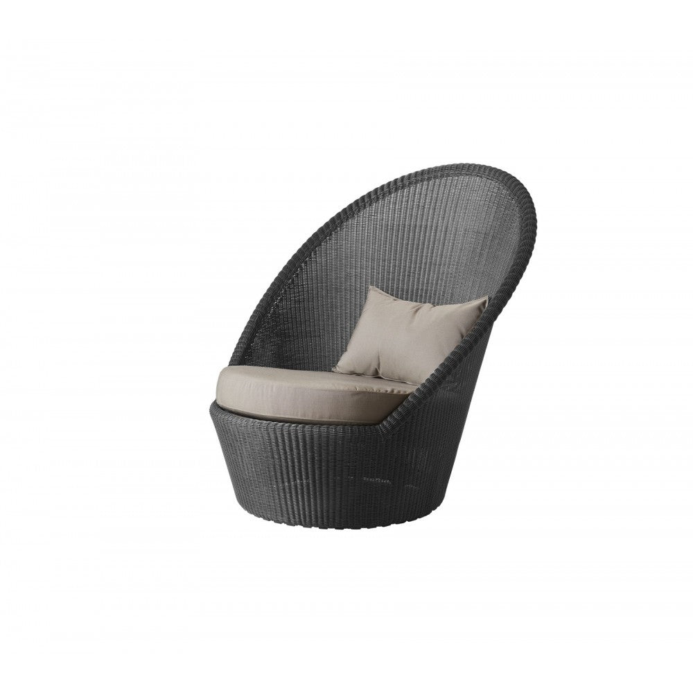 Cane-line Kingston sunchair w/wheels, 5448LG