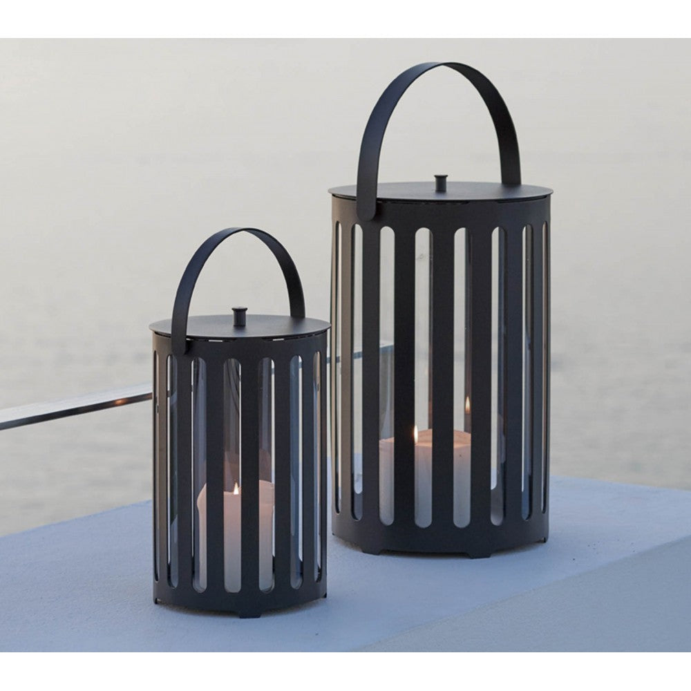 Cane-line Lighttube lantern large, round, Set of 2, 5741AL