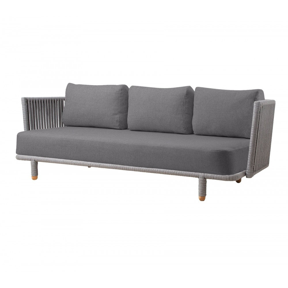 Cane-line Moments 3-seater sofa, frame, F7543ROG