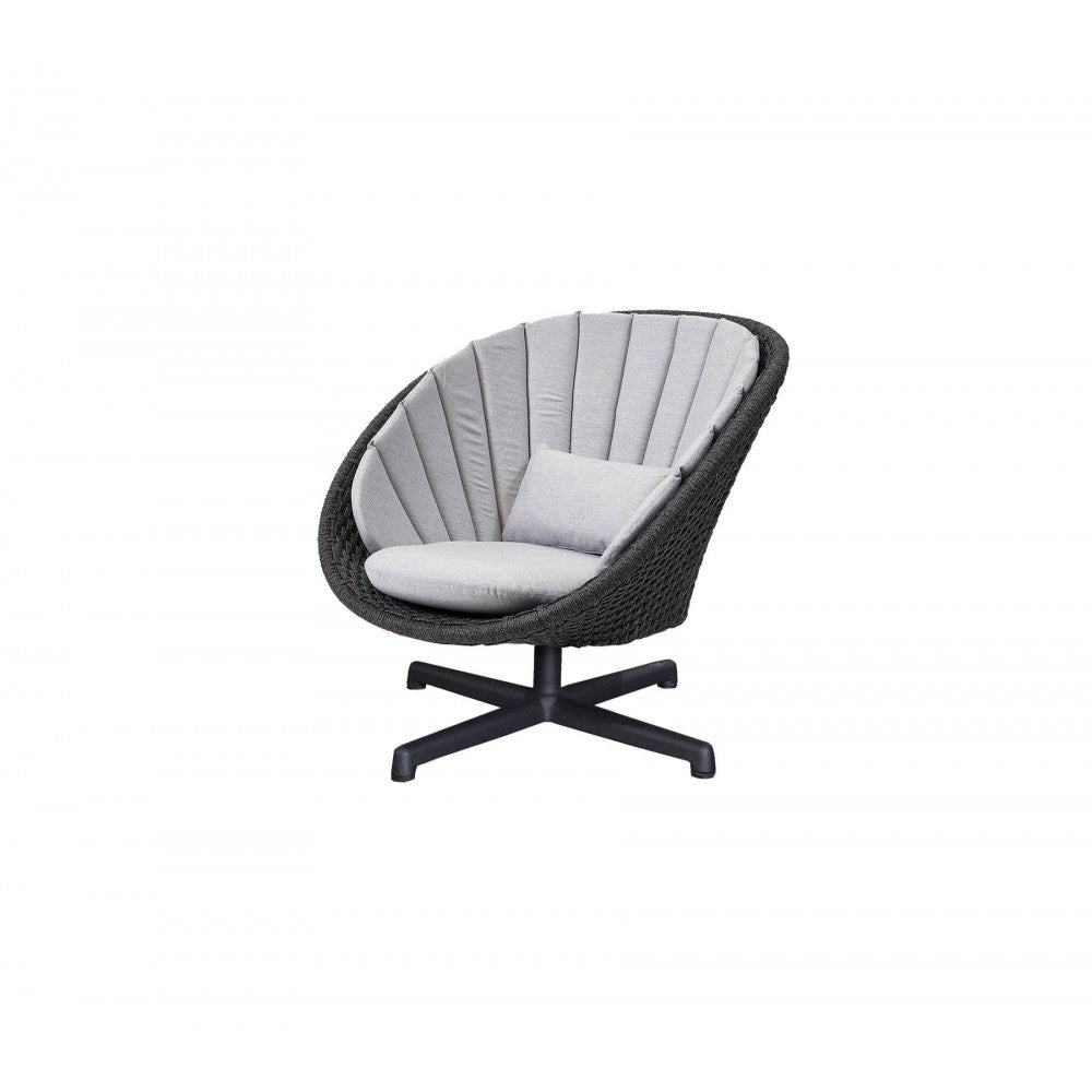Cane-line Peacock lounge chair cushion set, 5458YSN96