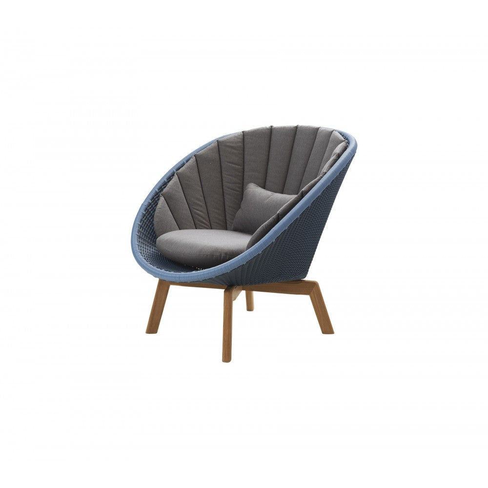 Cane-line Peacock lounge chair cushion set, 5458YSN97