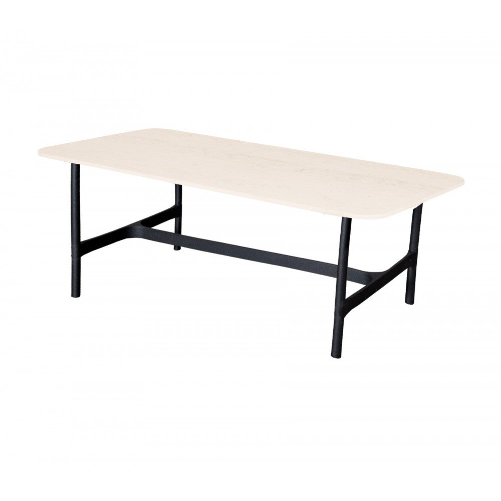 Cane-line Twist coffee table base rect., 5017AL
