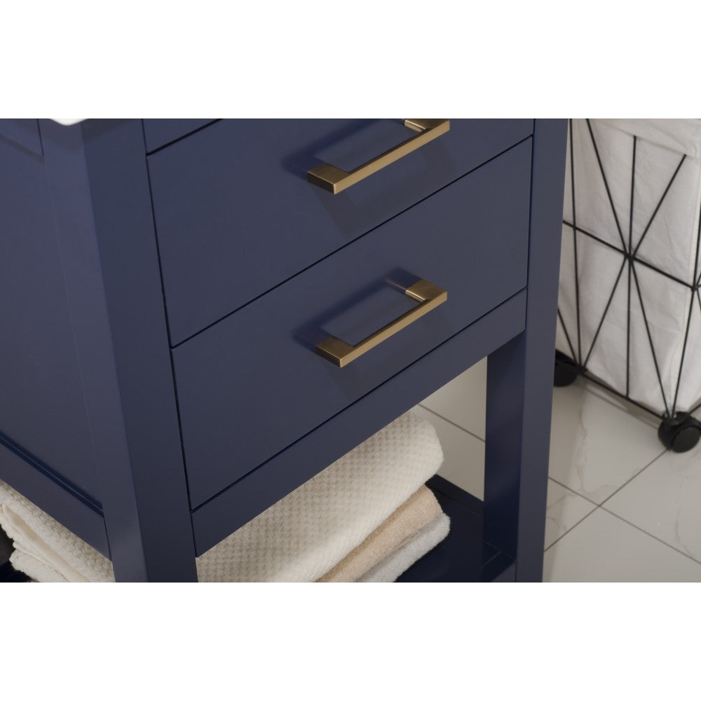 Cara 20" Single Sink Vanity In Blue