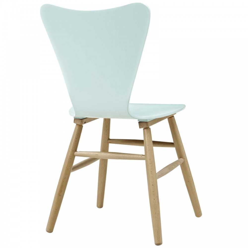 Cascade Dining Chair Set of 2, Light Blue