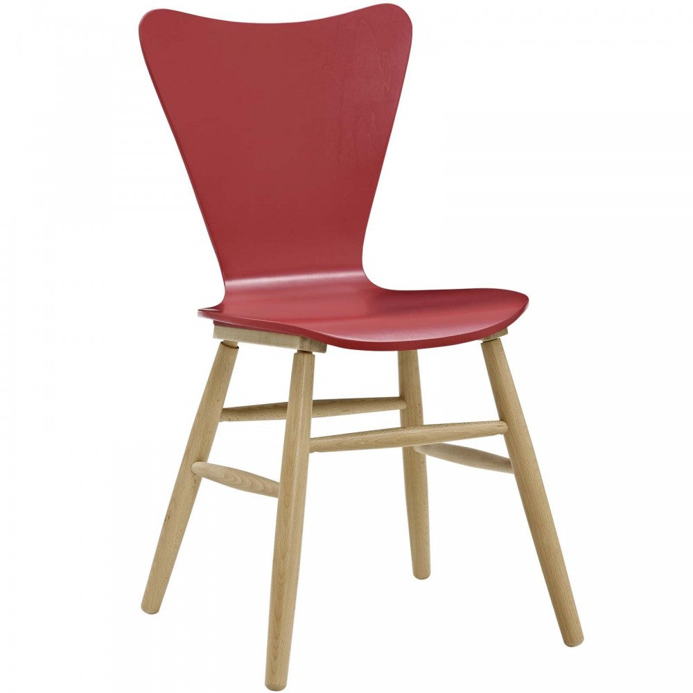 Cascade Dining Chair Set of 2, Red
