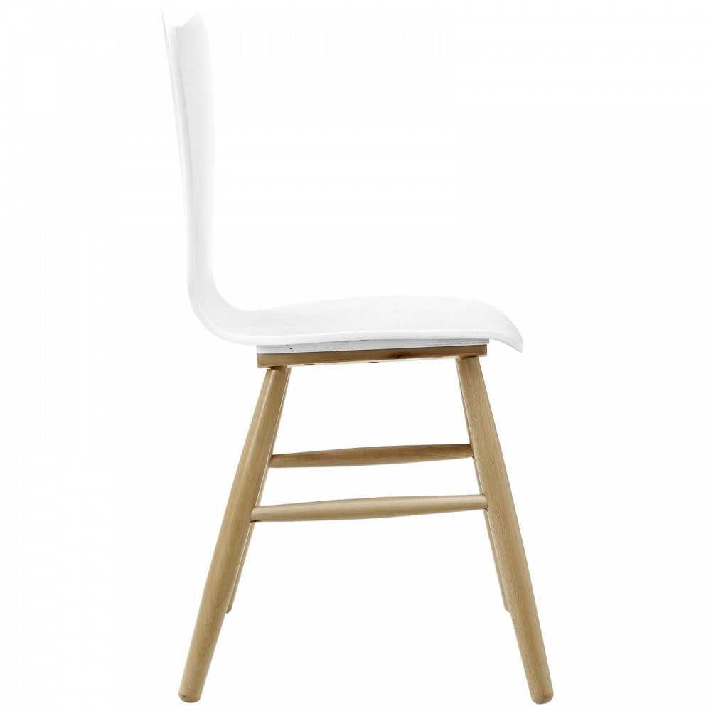 Cascade Dining Chair Set of 2, White