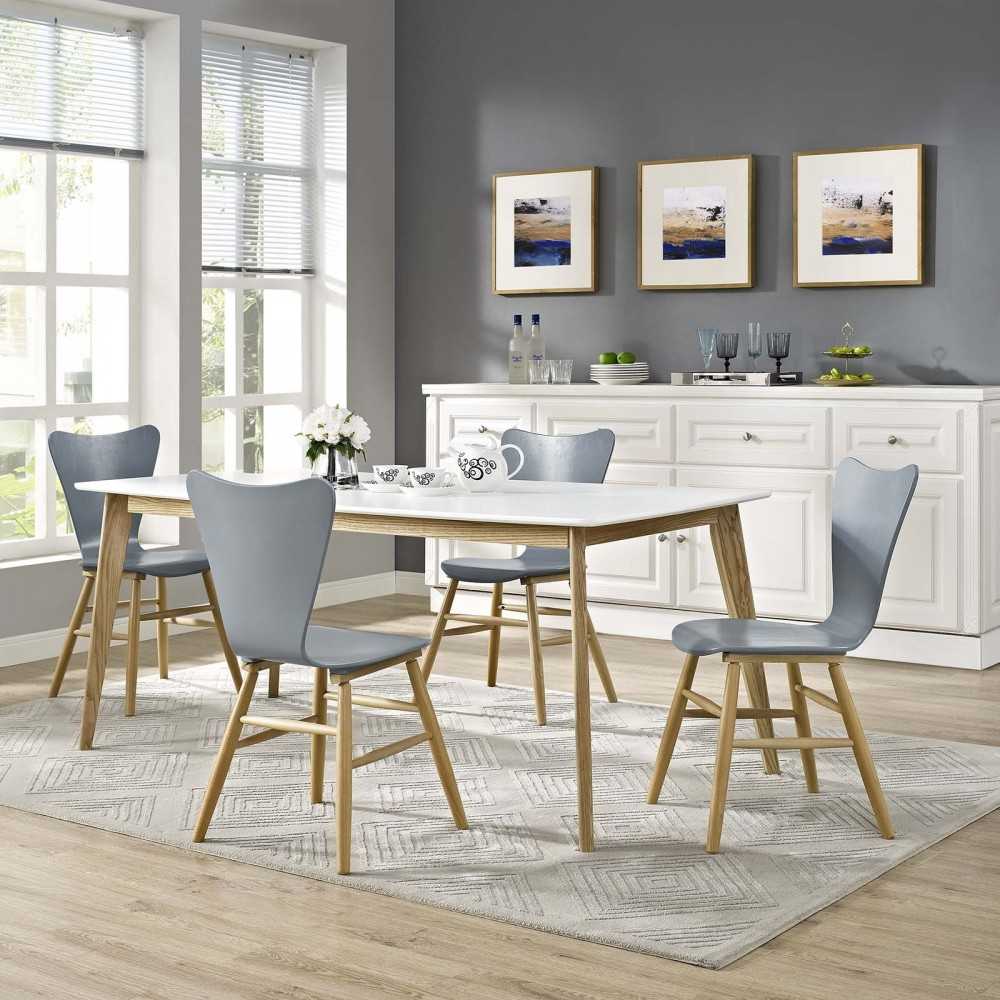 Cascade Dining Chair Set of 4, Gray