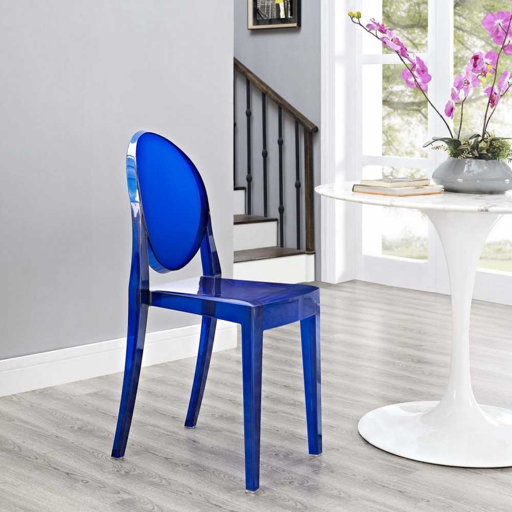 Casper Dining Side Chair, Blue