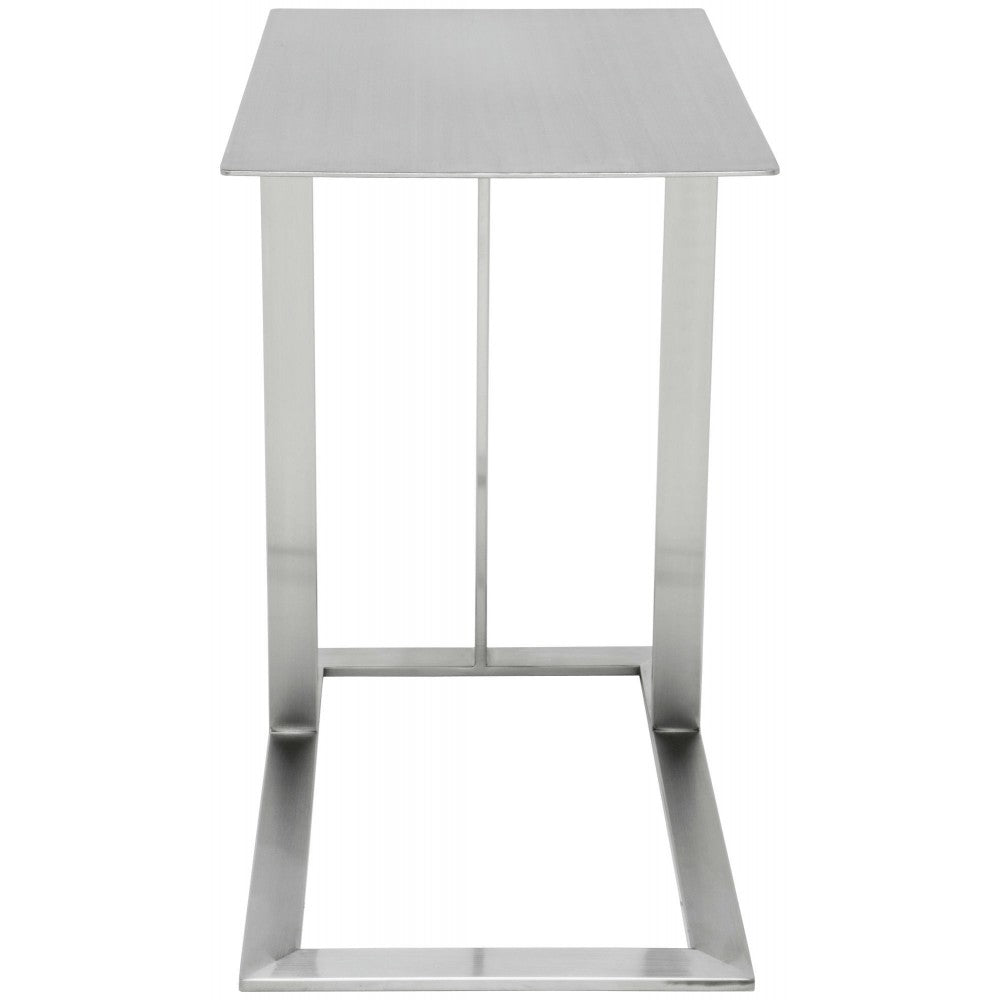 Celine Silver Metal Side Table