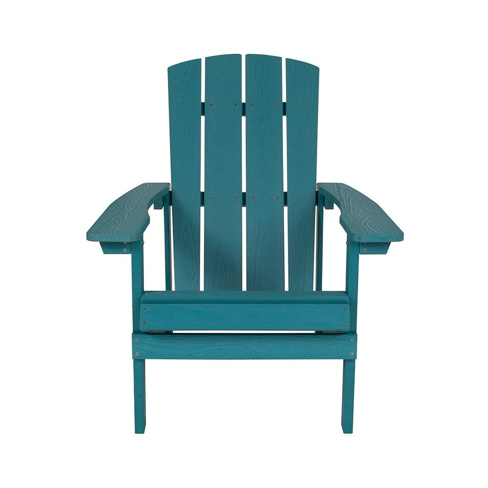Charlestown All-Weather Adirondack Chair in Sea Foam Faux Wood