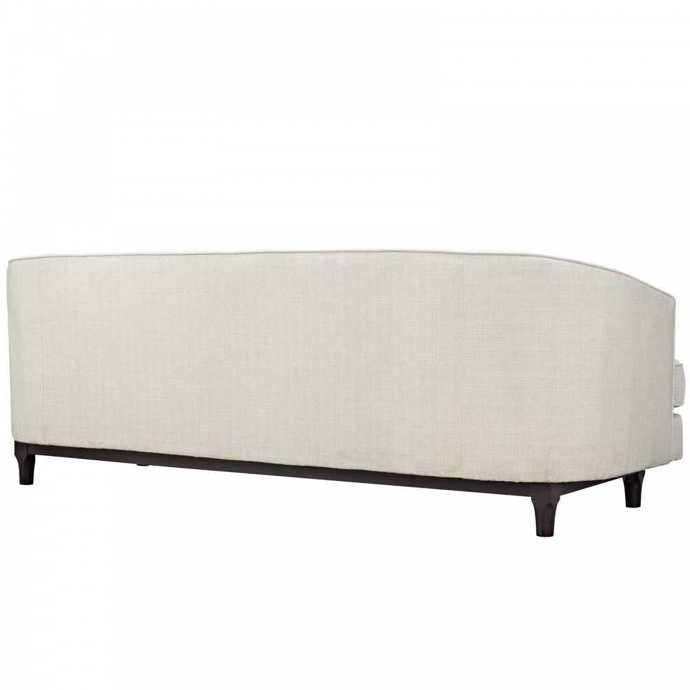 Coast Upholstered Fabric Sofa, Beige