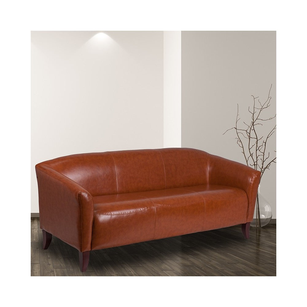 Cognac LeatherSoft Sofa
