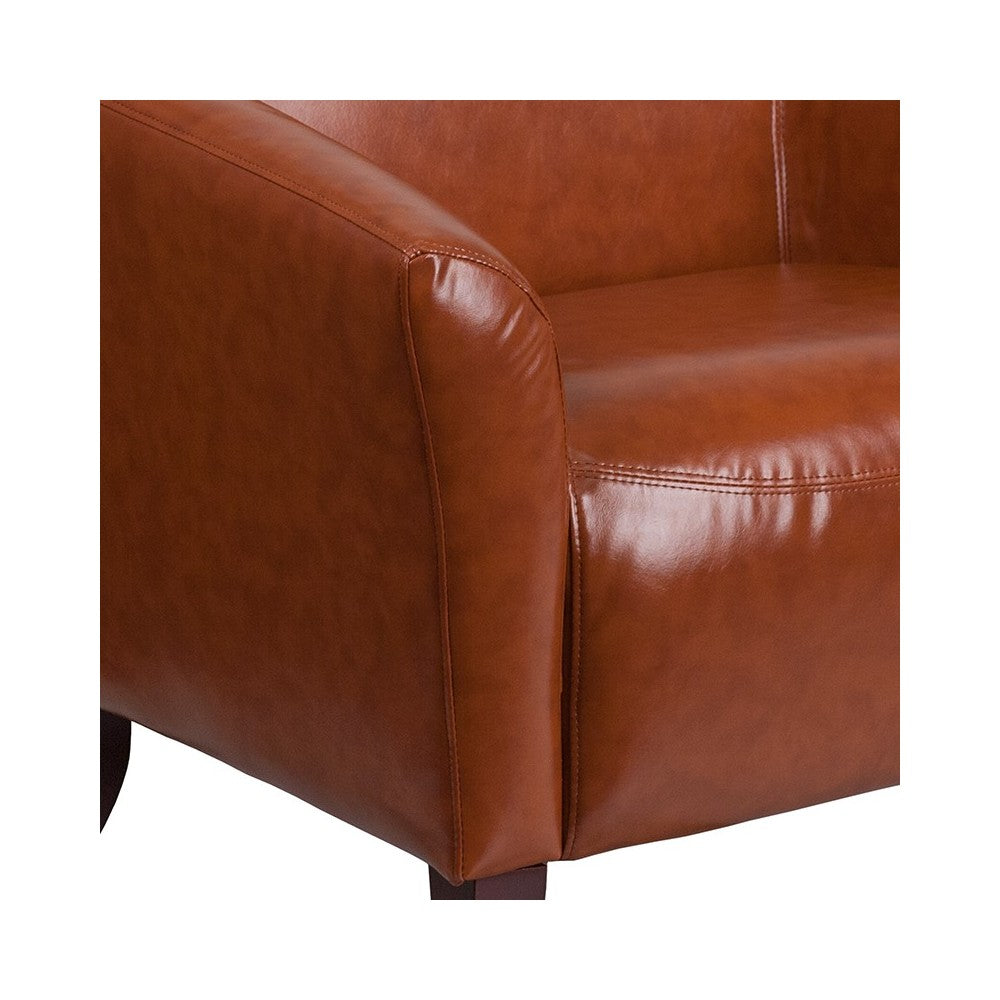 Cognac LeatherSoft Sofa