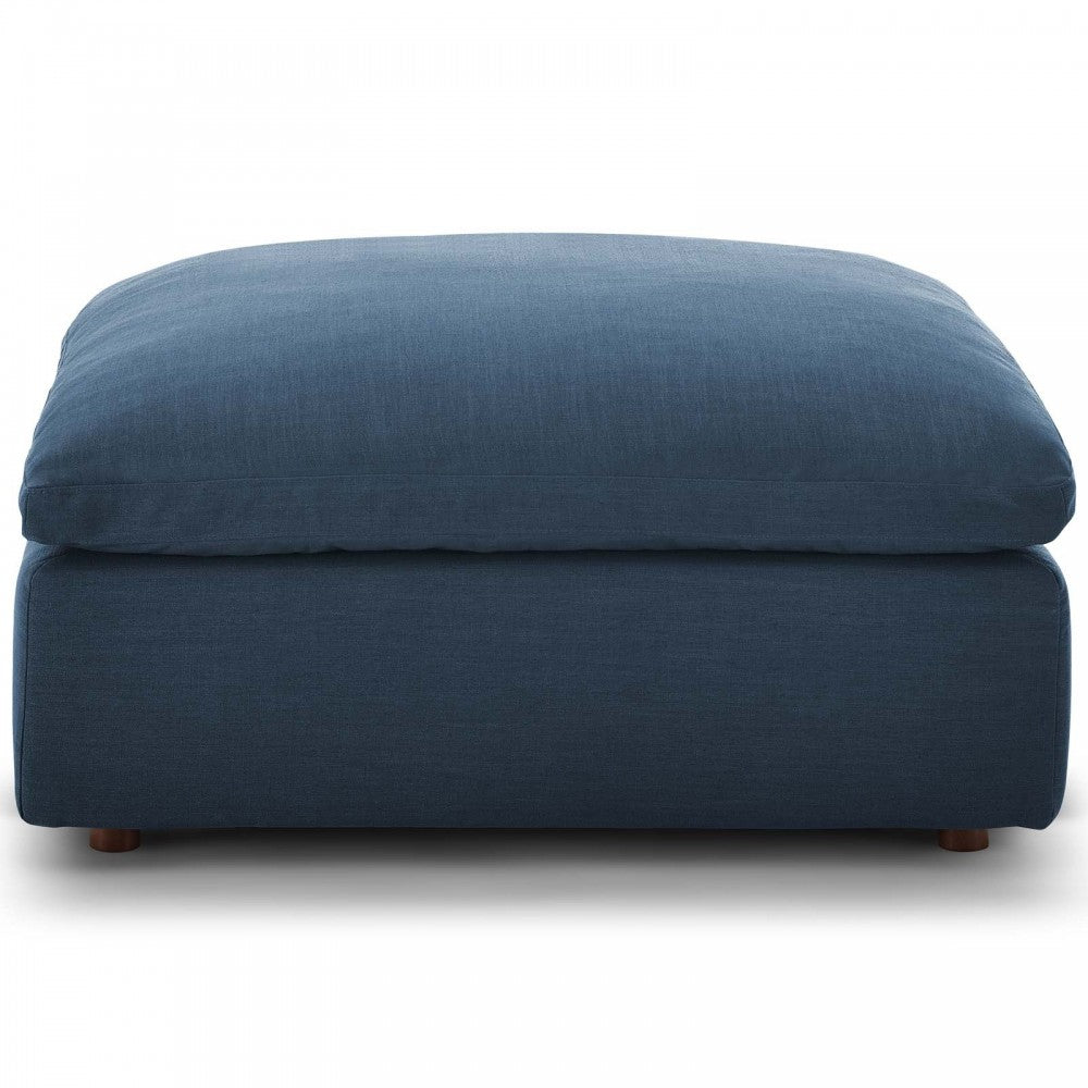 Commix Down Filled Overstuffed 6 Piece Sectional Sofa Set, Azure, EEI-3362-AZU