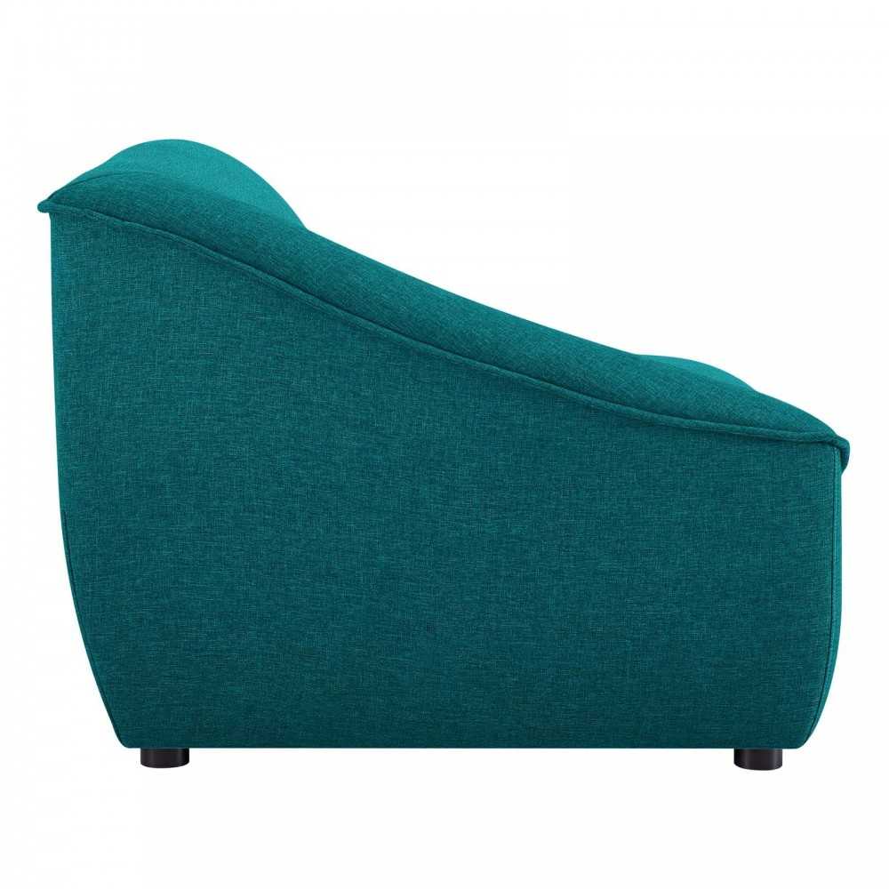 Comprise 4-Piece Living Room Set, Teal, EEI-5405-TEA