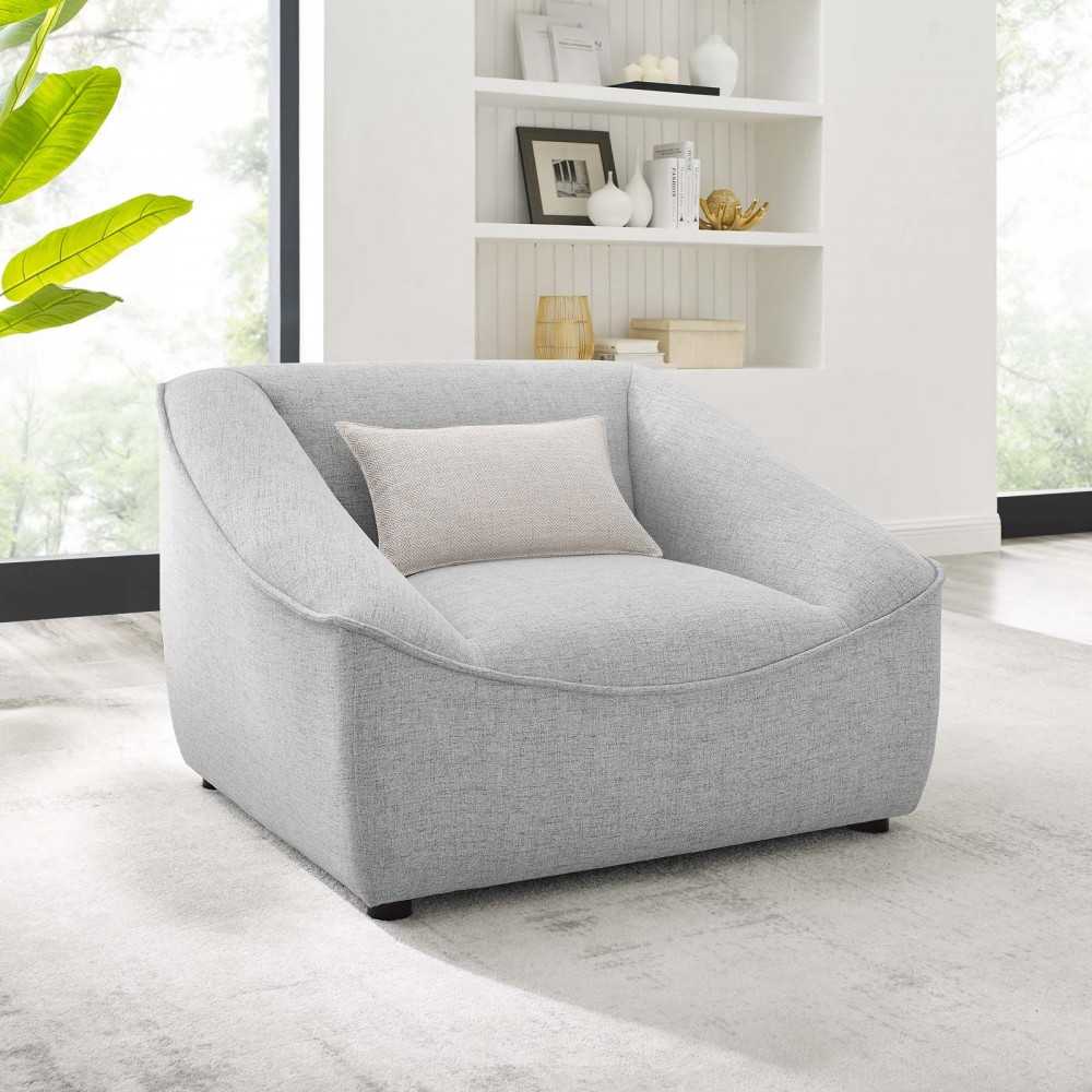 Comprise Armchair, Light Gray