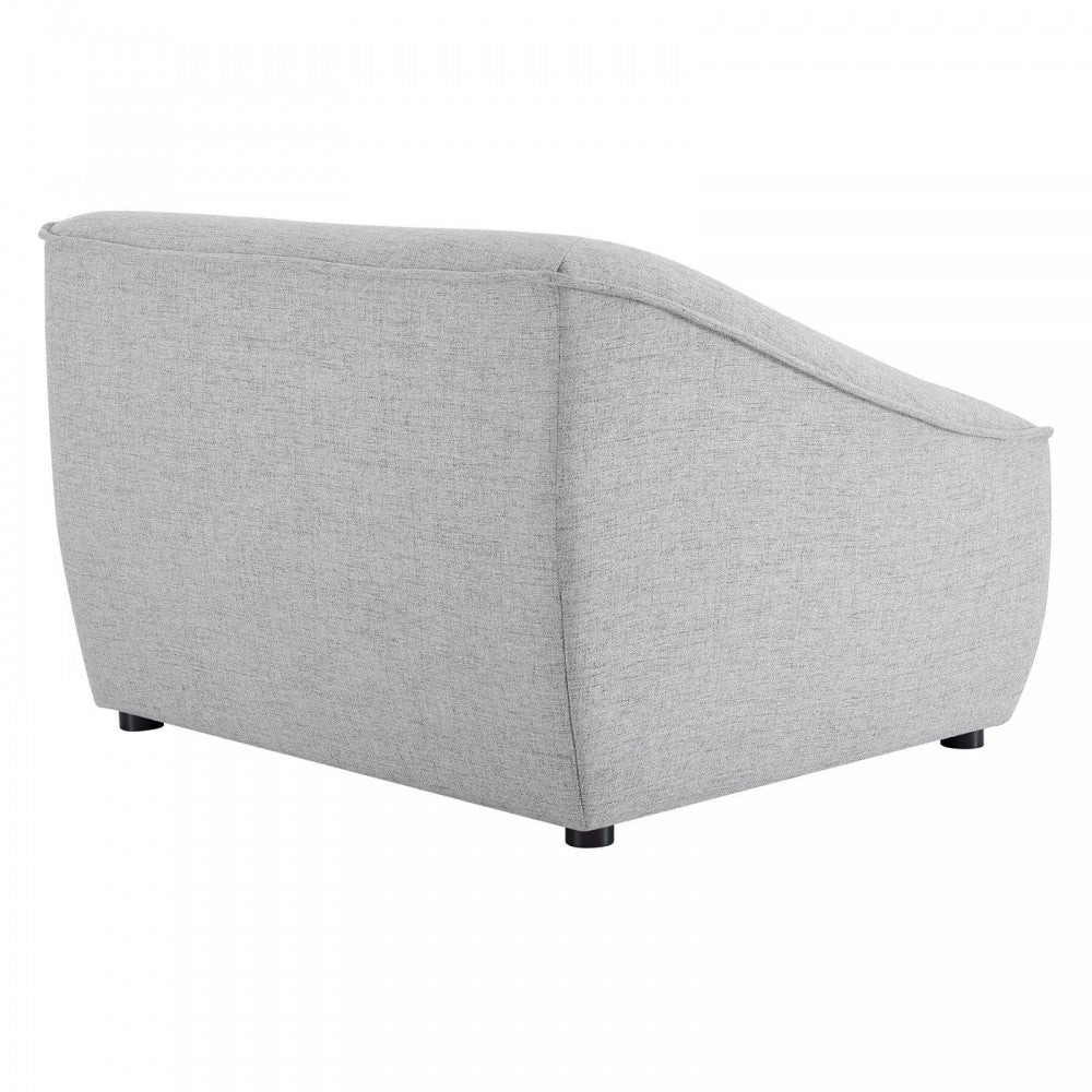 Comprise Left-Arm Sectional Sofa Chair, Light Gray