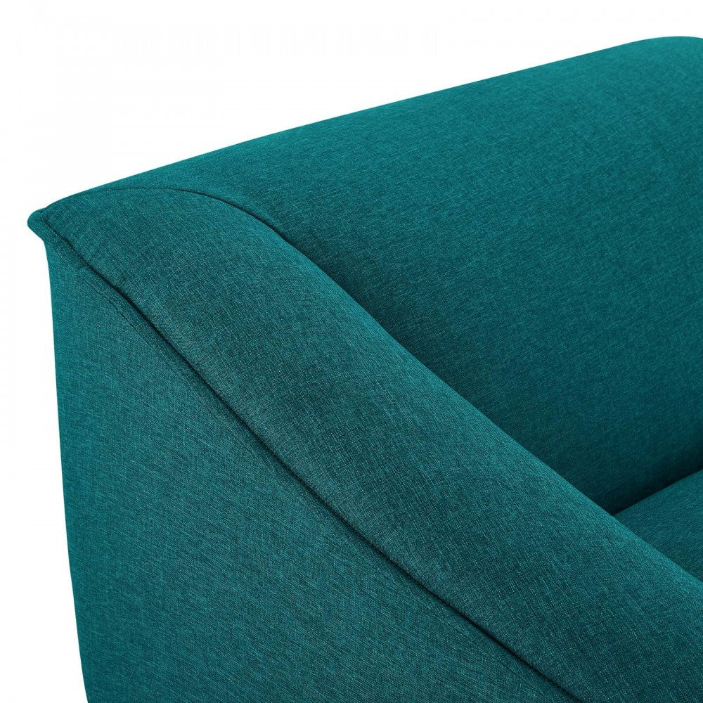 Comprise Left-Arm Sectional Sofa Chair, Teal