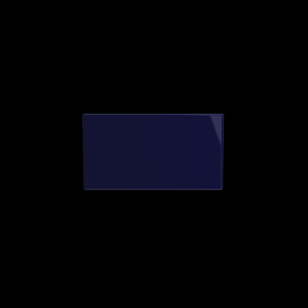 Contempo Step-Rim Apron Front Fireclay 27 in. in Sapphire Blue