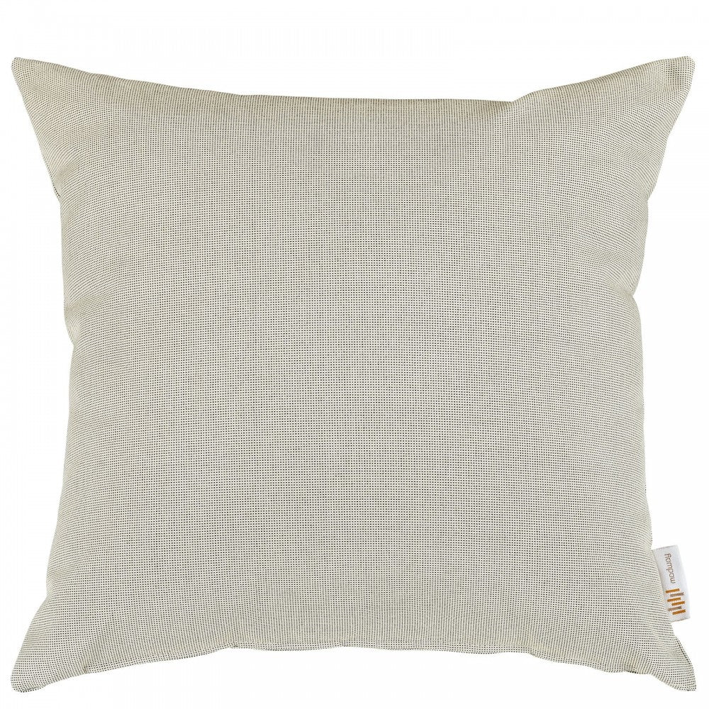Convene Two Piece Outdoor Patio Pillow Set, Beige