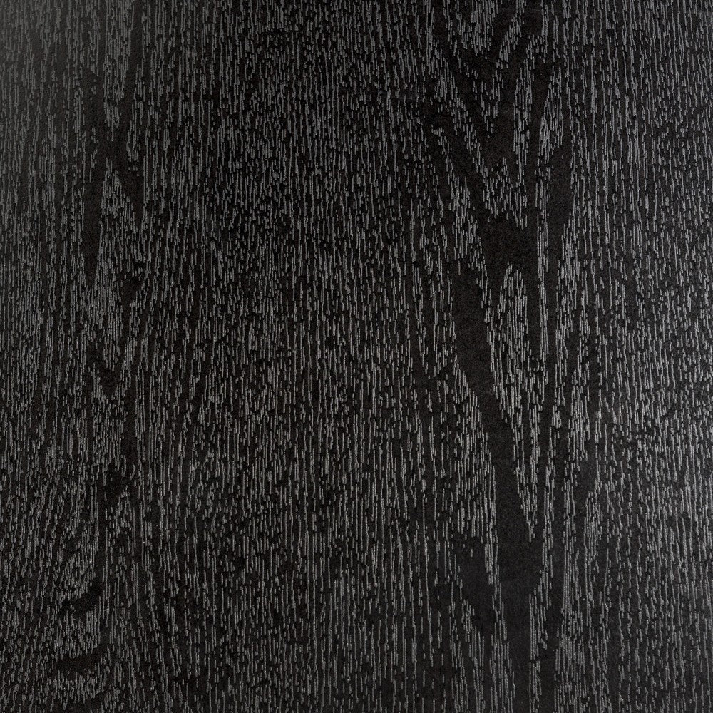 Cordoba 44" 2 Door Wood Corner TV Stand - Black