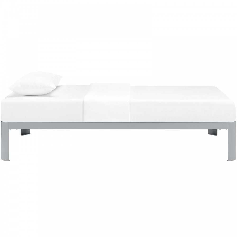 Corinne Twin Bed Frame, Gray