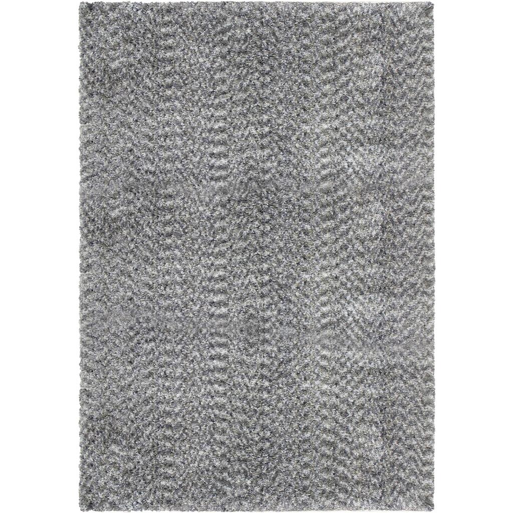 Palmetto Living Solid Grey 5'3"x7'6"