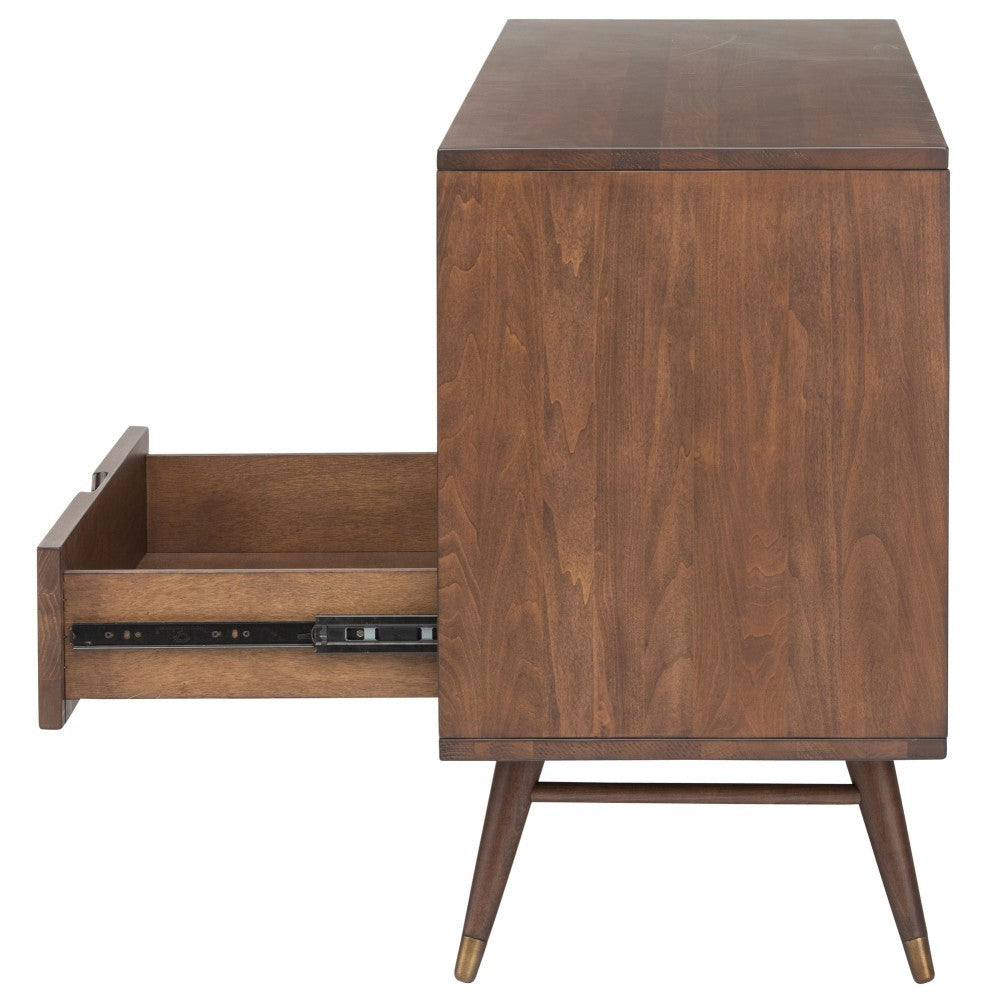 Daniel Walnut Wood Dresser Cabinet